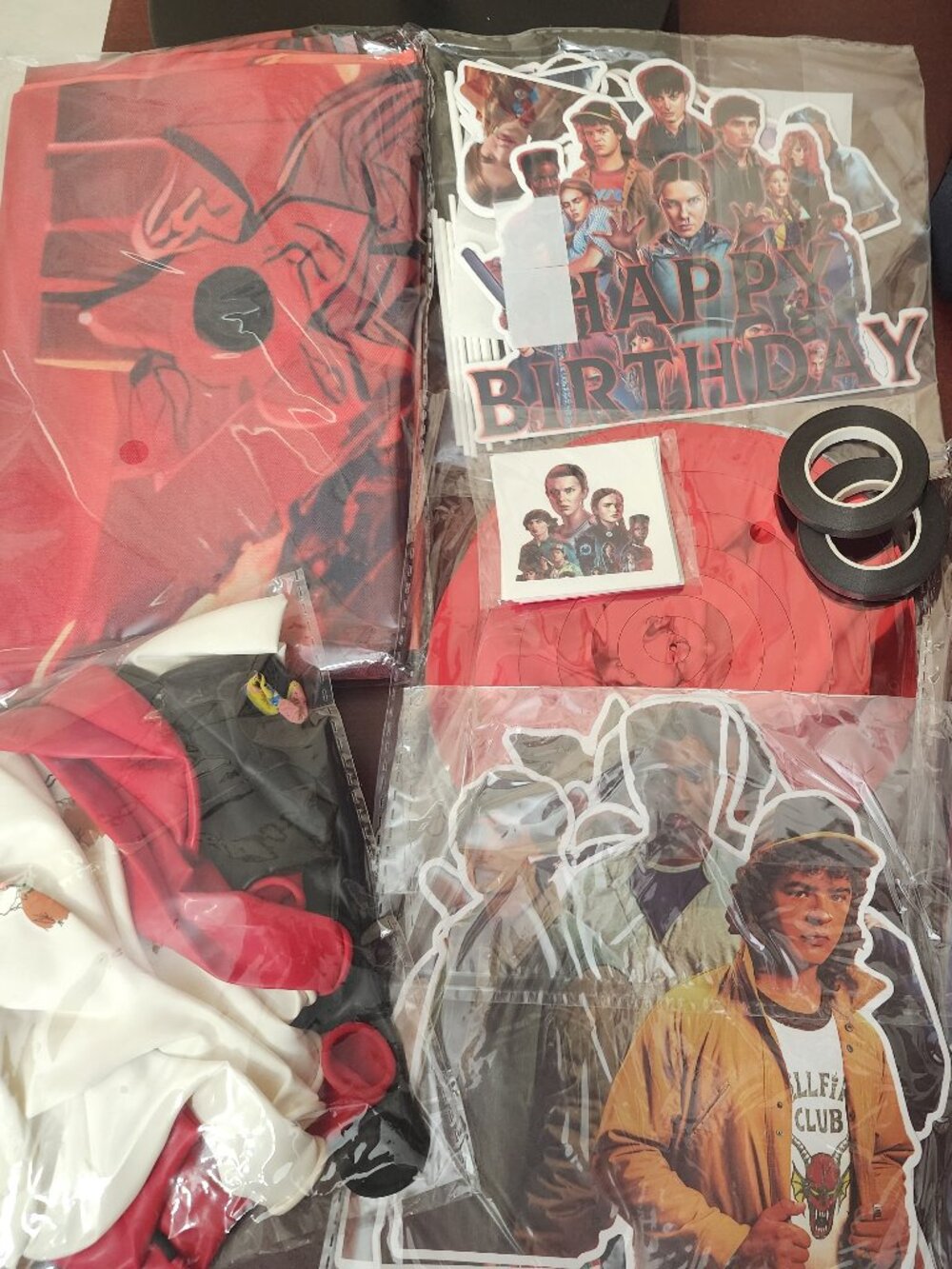 Stranger Things Season 5 Party Supplies